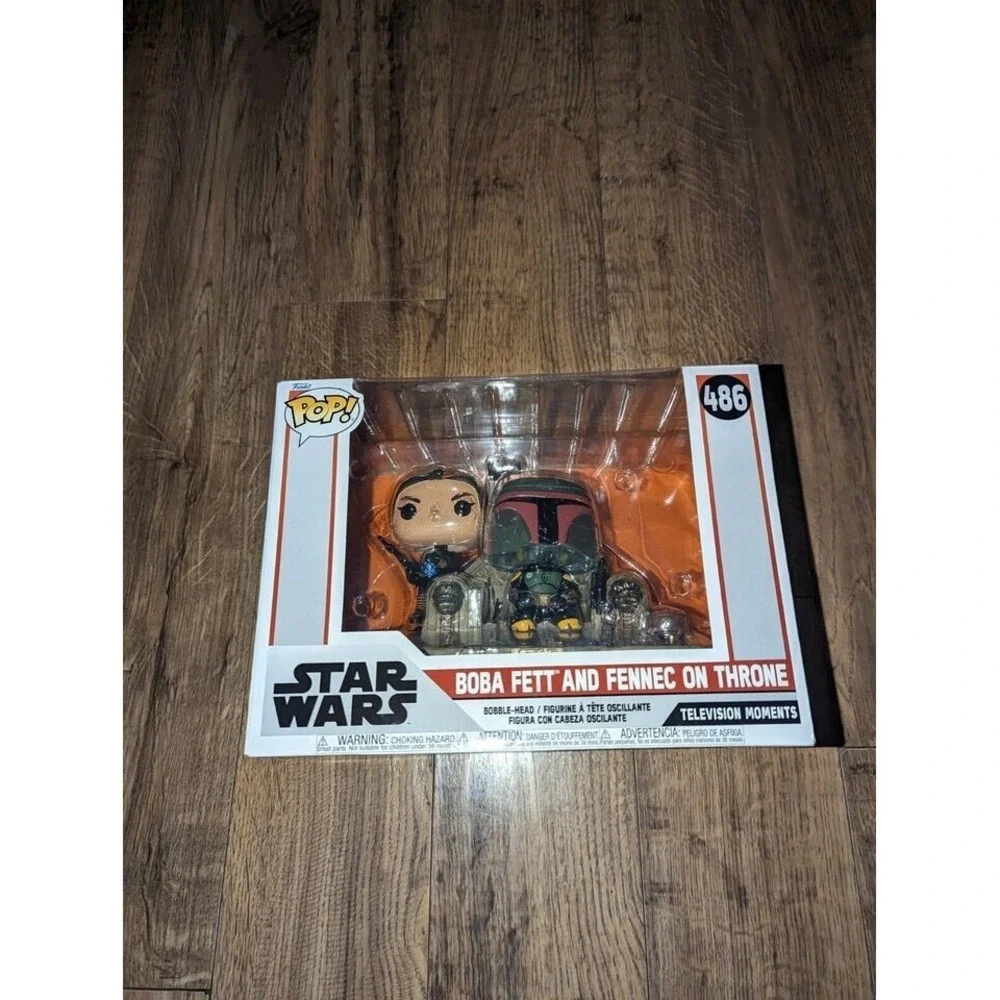 Funko Pop! Moments: Star Wars - Boba Fett and Fennec on Throne #486‎